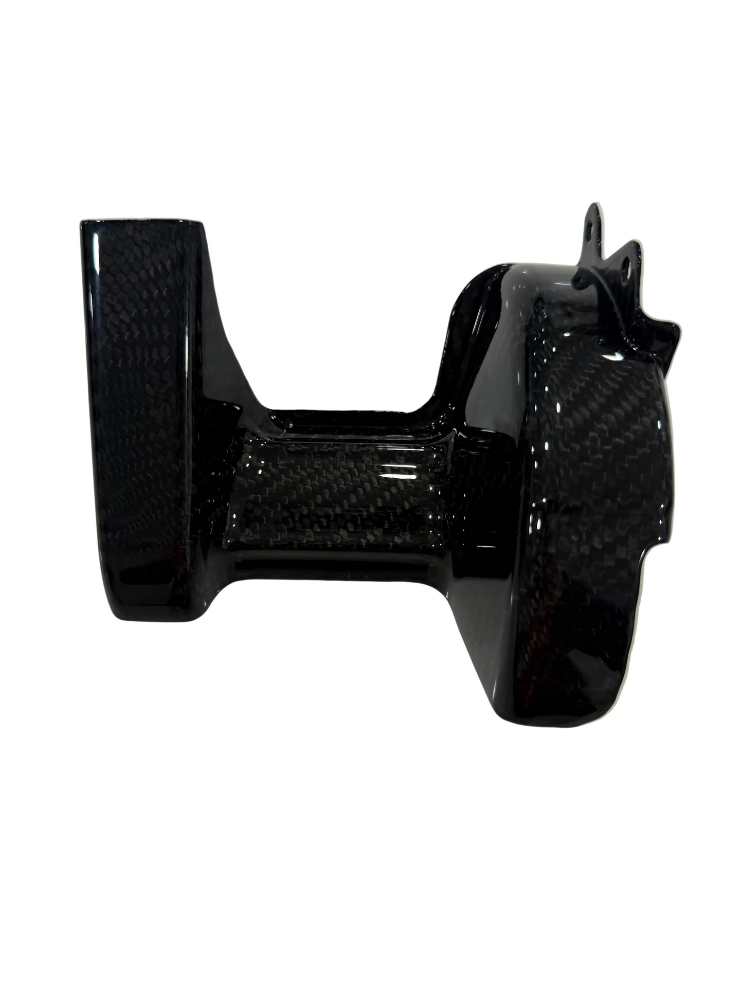 Center Axle Guard — Real Carbon Fiber