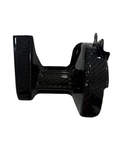 Center Axle Guard — Real Carbon Fiber