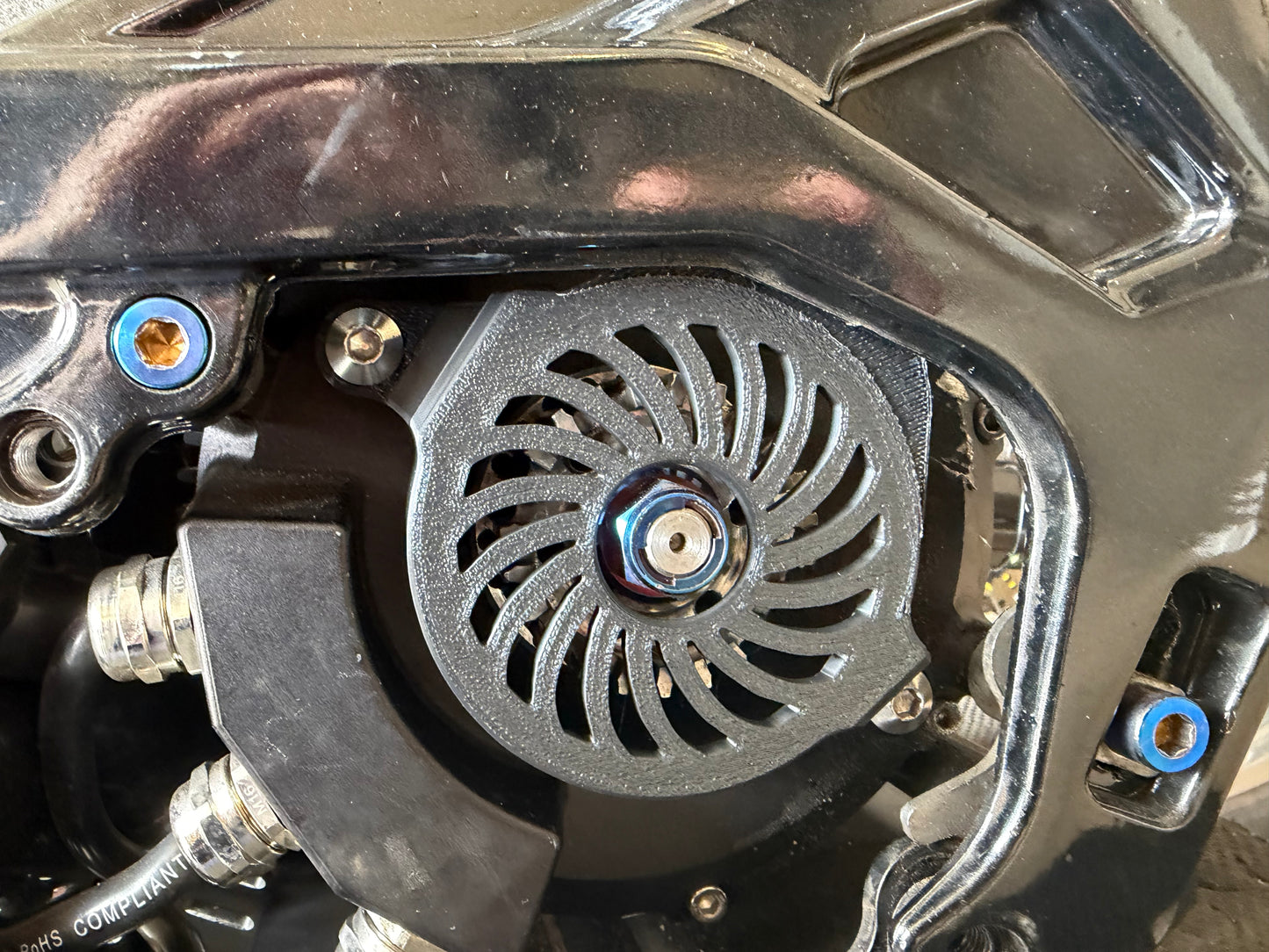 Surron/Eride MXEMOTO Motor Cover (Plastic)