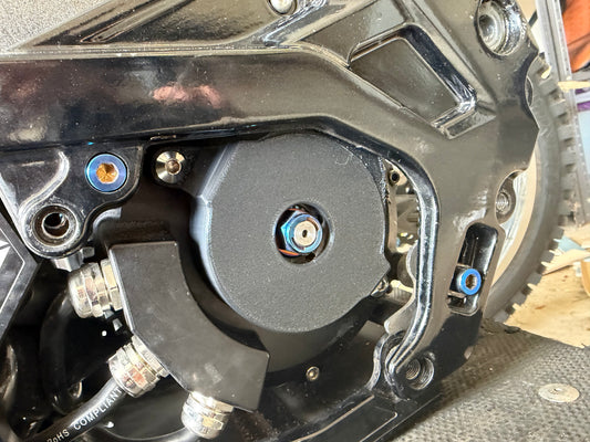 Surron/Eride Motor Covers (Plastic w/ no design)