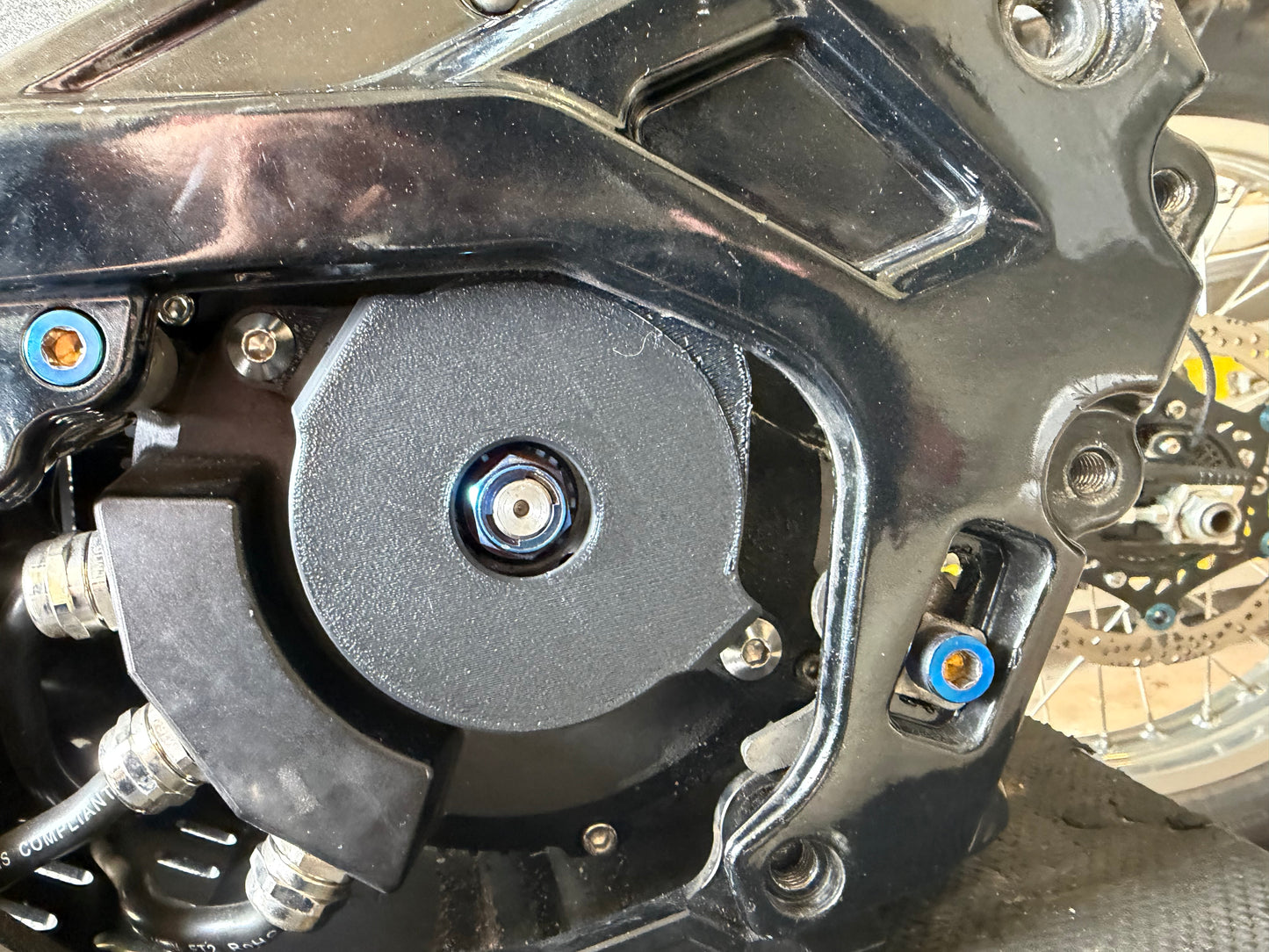 Surron/Eride Motor Covers (Plastic w/ no design)